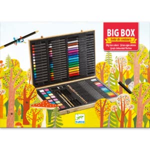 Djeco Tekenkoffer Big Box of Colours 88-delig