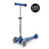 Mini Micro step Glitter LED Blauw