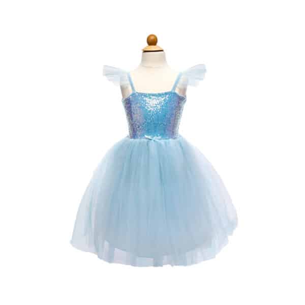 Sequins Princess Dress, Blue