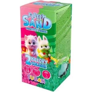 Tuban - Fluffy Sand – Pink & Green