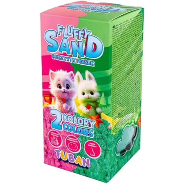 Tuban - Fluffy Sand – Pink & Green