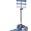 Mini Micro step Glitter LED Blauw