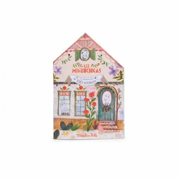 Moulin Roty Kleurboek + 150 Stickers Les Minouchkas