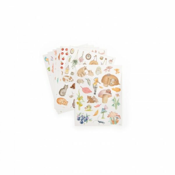 Moulin Roty Kleurboek + 230 Stickers - Les Rosalies