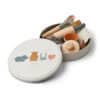 Wijs west Liewood Liewood Gaspard Baking Set Sandy Multi Mix 5715493377397 Liewood AW24 Verzorging Eten & Drinken Koken & Bakken