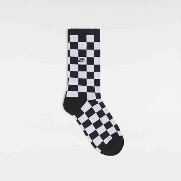 Vans Classic Check Crew Sock Black/White