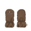 Wijs west Konges Sløjd Konges Sløjd Nohr Snow Baby Mittens Walnut  Konges AW24 Kleding & Accessoires Jassen