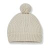 Wijs west 1+ in the Family 1+ In The Family  Erna-Nb Beanie Ecru  AW24 Family Kleding & Accessoires Baby Mutsen & Sjaals