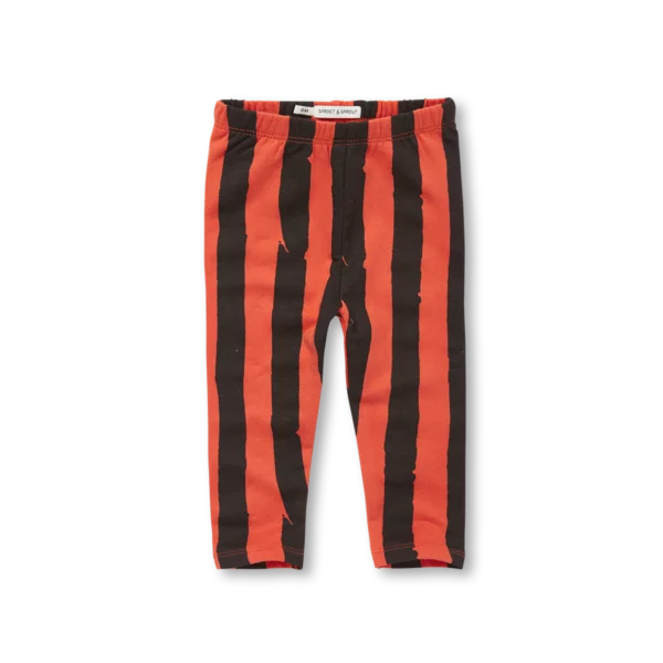Sproet & Sprout Legging Painted Stripe Tomato - Afbeelding 2