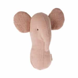Maileg Elephant rattle - Rose