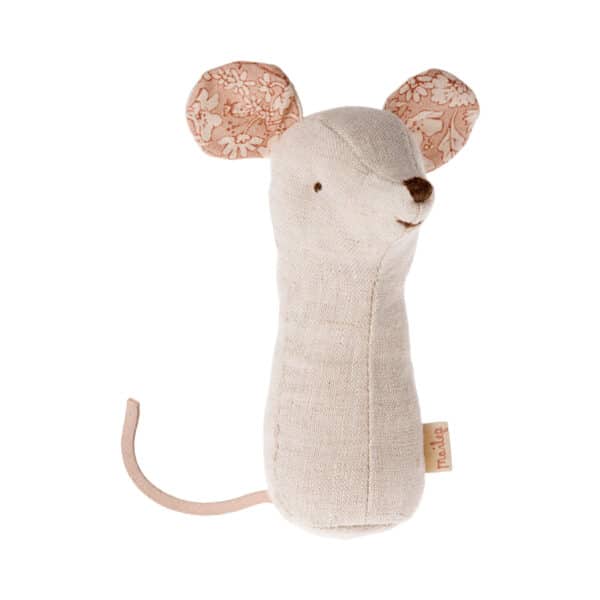 Maileg Mouse rattle - Nature