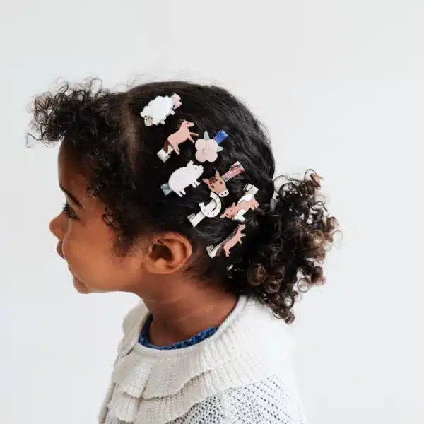 Mimi & Lula Mimi & Lula Horse Mini Clips 5060925057157 Mimi AW24 Verzorging Haaraccessoires Haarspeldjes Wijs west