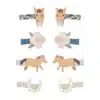 Mimi & Lula Mimi & Lula Horse Mini Clips 5060925057157 Mimi AW24 Verzorging Haaraccessoires Haarspeldjes Wijs west