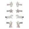 Mimi & Lula Mimi & Lula Eenhoorn Mini Clips 5060925057461 Mimi AW24 Verzorging Haaraccessoires Haarspeldjes Wijs west