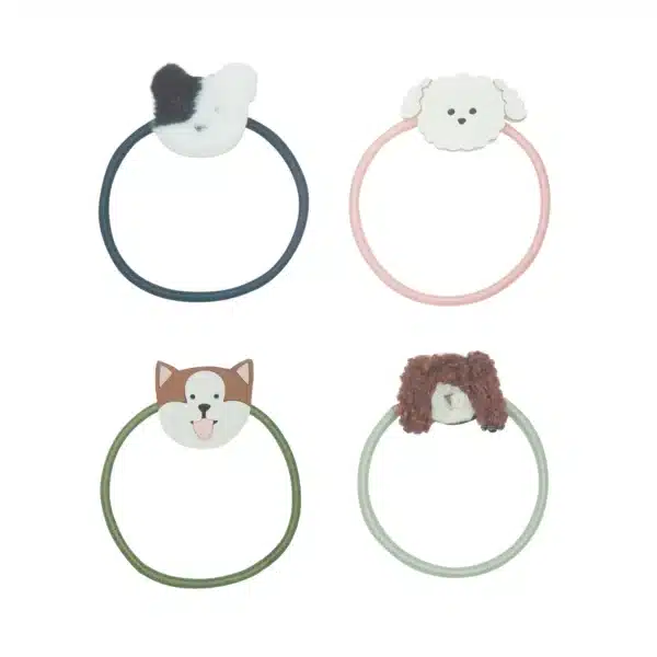 Mimi & Lula Mimi & Lula Puppy Ponies 5060925057584 Mimi AW24 Verzorging Haaraccessoires Haarelastiekjes Wijs west