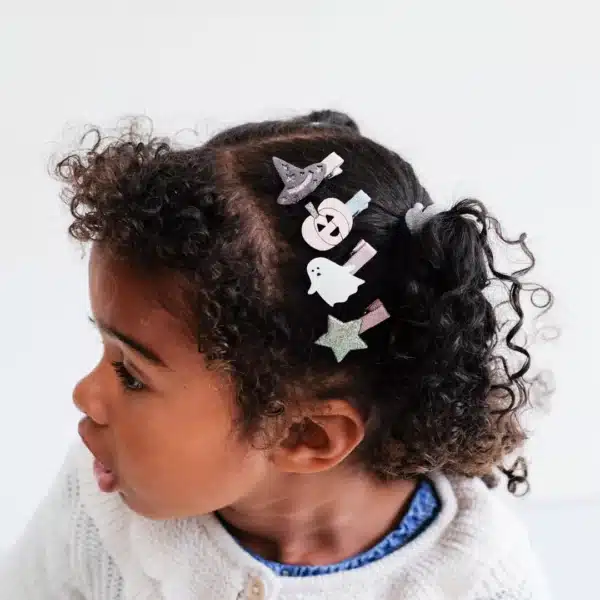 Mimi & Lula Mimi & Lula Halloween Mini Clips 5060925057720 Mimi AW24 Verzorging Haaraccessoires Haarspeldjes Wijs west
