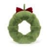 Jellycat Jellycat Knuffel Amuseables Decorated Christmas Wreath 670983158069 Jellycat AW24 Speelgoed & Spellen Knuffels  Wijs west