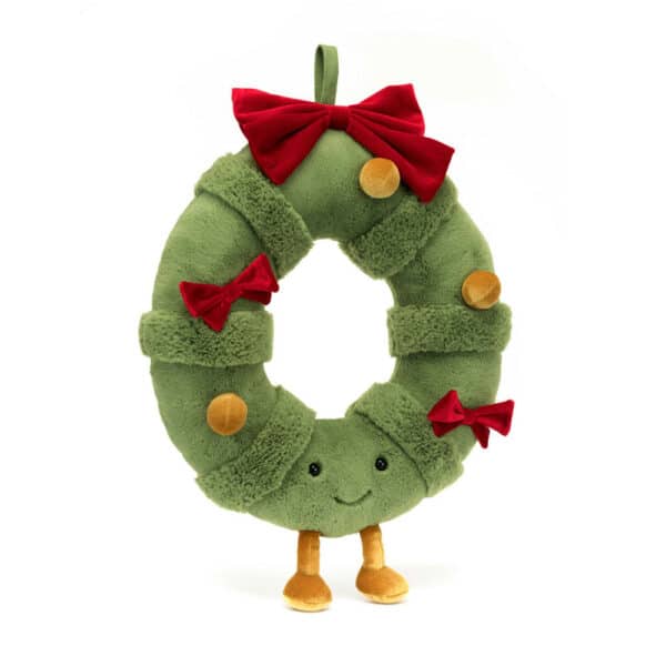 Jellycat Knuffel Amuseables Decorated Christmas Wreath - Afbeelding 4