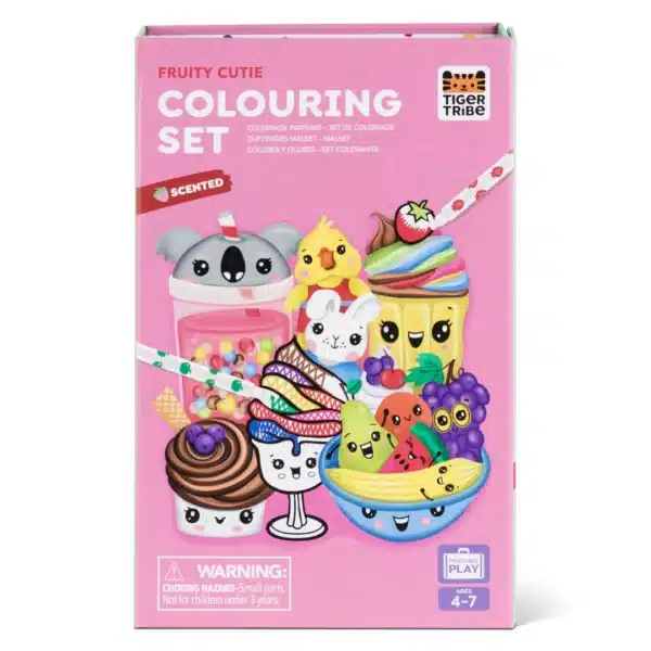 Tiger Tribe Scented Colouring - Fruity Cutie