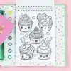 Tiger Tribe Scented Colouring - Fruity Cutie