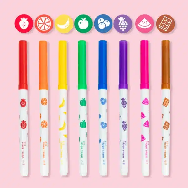 Tiger Tribe Scented Colouring - Fruity Cutie