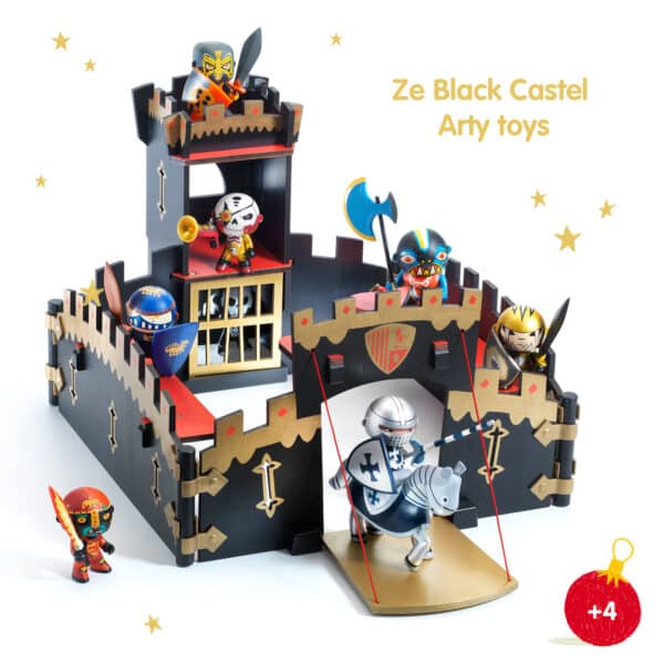 Djeco Arty Toys Ze Zwart Kasteel