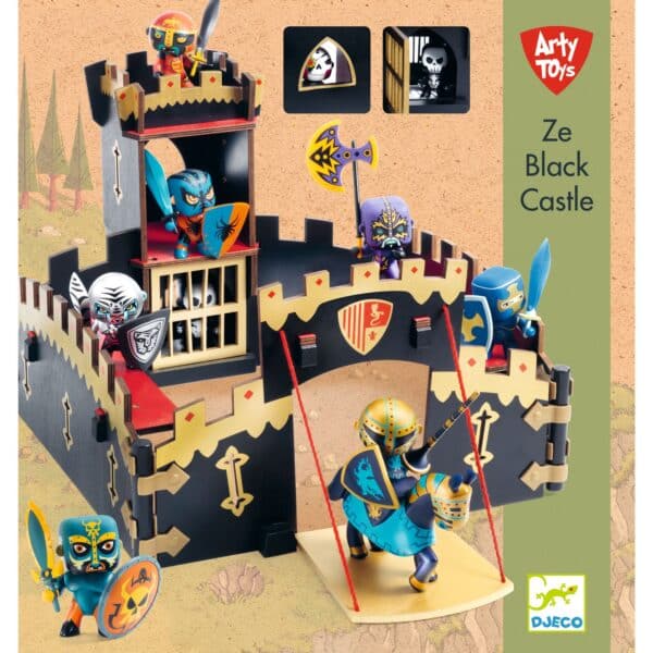 Djeco Arty Toys Ze Zwart Kasteel