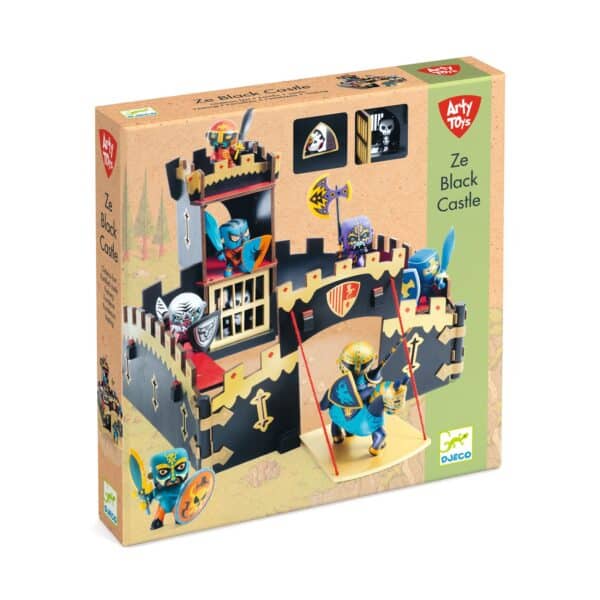 Djeco Arty Toys Ze Zwart Kasteel