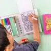 Tiger Tribe Scented Colouring - Fruity Cutie