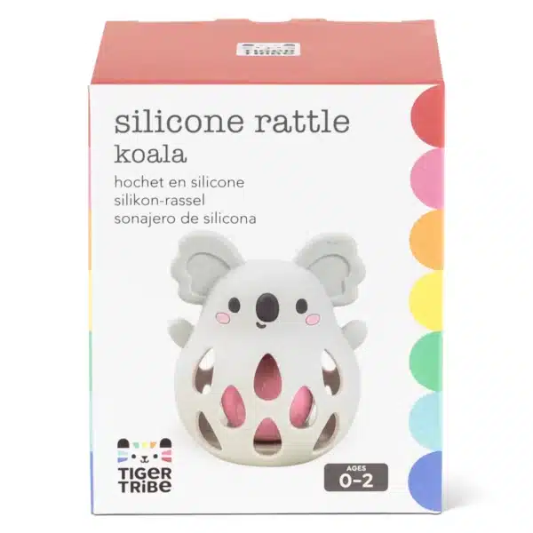 Tiger Tribe Silicone Rattle - Koala