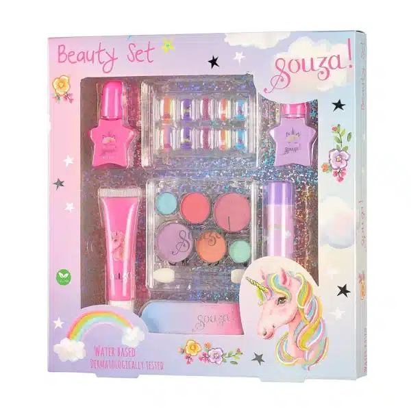 Souza! Eenhoorn beauty set
