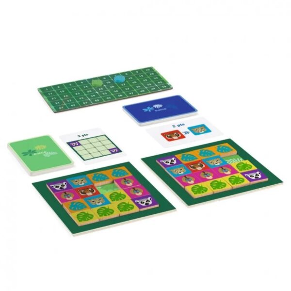 Djeco Djeco Spel Jungle Taquin 3070900008007 Djeco okt24 Speelgoed & Spellen Spellen  Wijs west