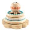 Djeco Djeco Babyhoopi | Houten Ringenspel 3070900061484 Djeco okt24 Speelgoed & Spellen Babyspeelgoed  Wijs west