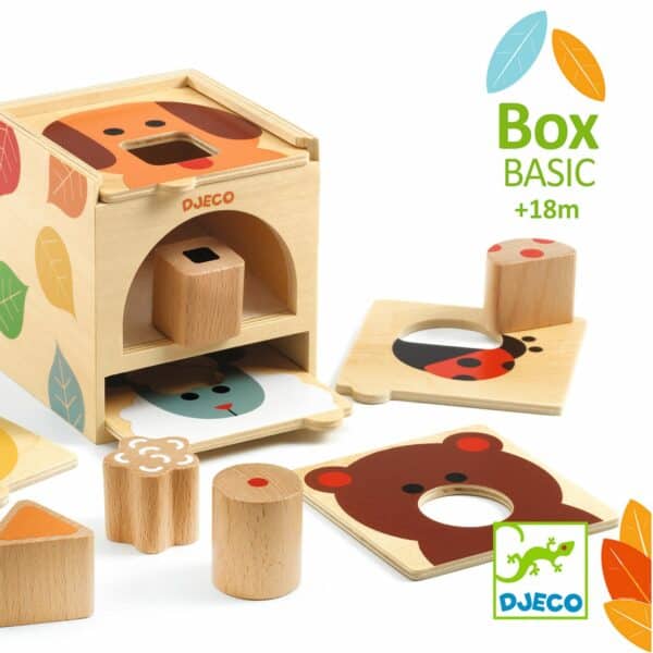 Djeco Houten Vormenstoof BoxBasic