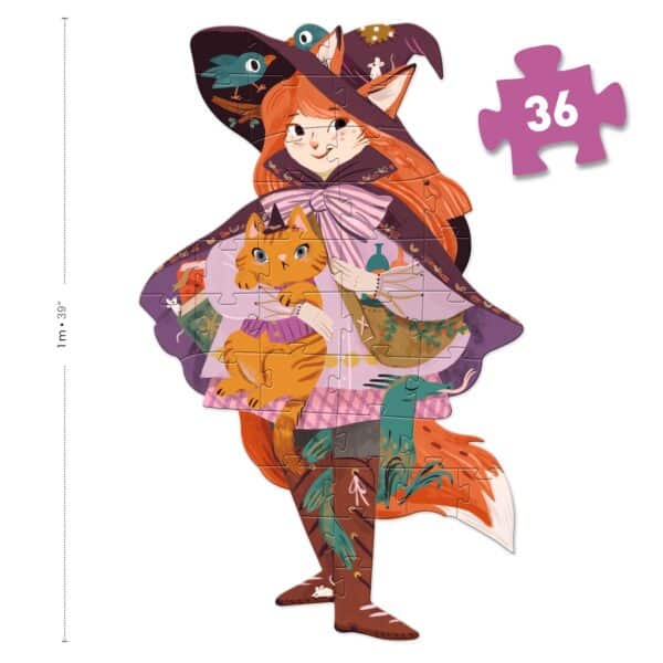 Djeco Vloerpuzzel Lily De Heks