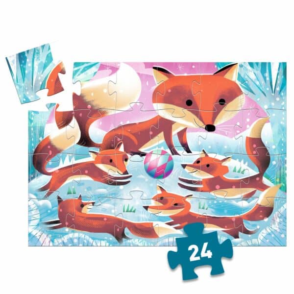 Djeco Puzzel Ginger kleine vos - 24 pcs