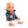 Djeco Djeco Poppenkledingset Pomea Lovely - Blue Jacket - 32 Cm 3070900077737 Djeco okt24 Speelgoed & Spellen Spelen Poppen Wijs west