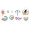 Djeco Djeco Knutselset Diy Tie-Dye Sunshine Camp 3070900079427 Djeco okt24 Speelgoed & Spellen Knutselen  Wijs west