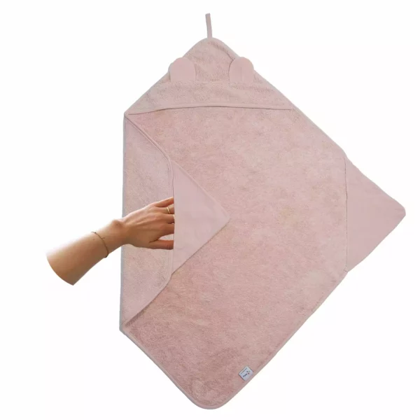 Wijs west Nifty Nifty 2 in 1 badcapes Blush 8717472227867 Nifty Verzorging Wassen & meer Douchen & Badderen