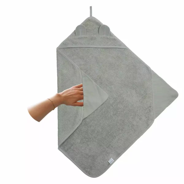 Wijs west Nifty Nifty 2 in 1 badcapes Olive 8717472227850 Nifty Verzorging Wassen & meer Douchen & Badderen