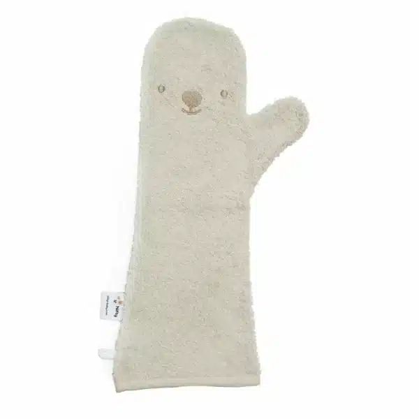 Nifty Nifty Baby Shower Gloves Vanilla 8717472227768 Nifty Verzorging Wassen & meer Douchen & Badderen Wijs west