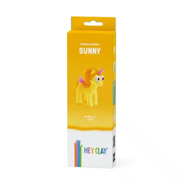 Hey Clay Boetseerklei Rainbow Unicorn- Sunny 3 Kleuren