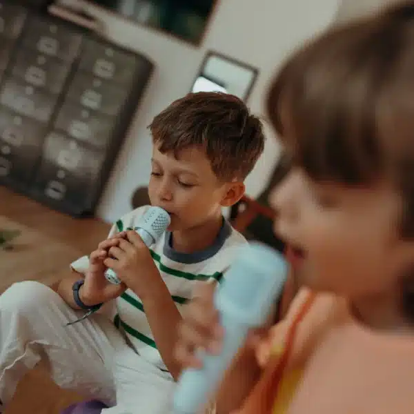 KidyWolf KIDYKARAOKE Karaoke luidspreker met 2 microfoons