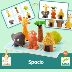 Djeco Eduludo Spacio Spel verpakking