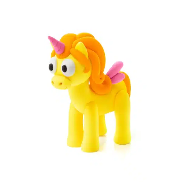 Hey Clay Boetseerklei Rainbow Unicorn- Sunny 3 Kleuren
