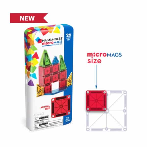 MAGNA-TILES® Micro Mags Travel Set