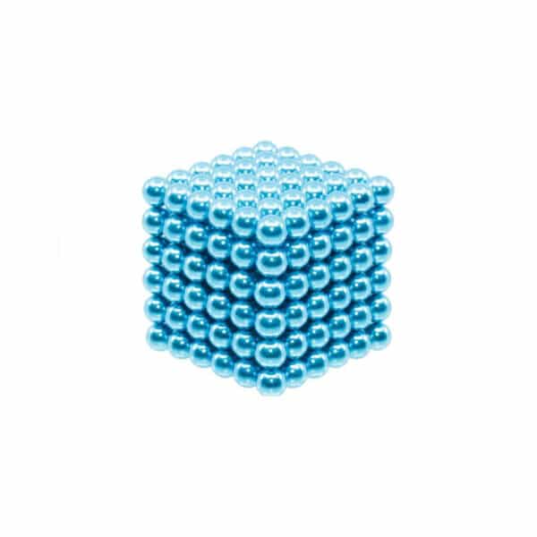 Magneet balletjes - 216 stuks - licht blauw