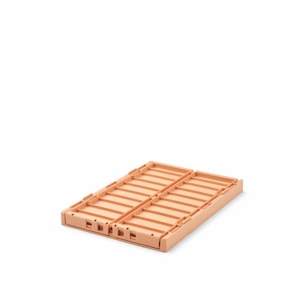 Liewood Liewood Weston Storage Box M 1-pack Light Apricot 5715493439835 Liewood Home & Living Opruimen  Wijs west