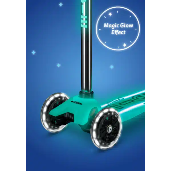 Micro Maxi Micro Deluxe Glow LED Plus Aqua Mint