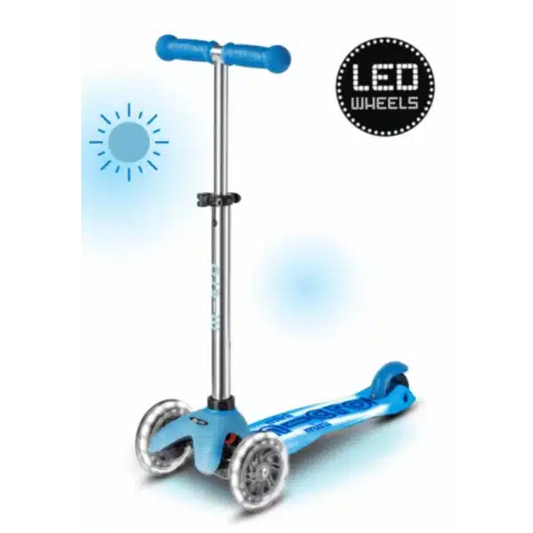 Micro Maxi Micro Deluxe Glow LED Plus Crystal Blauw